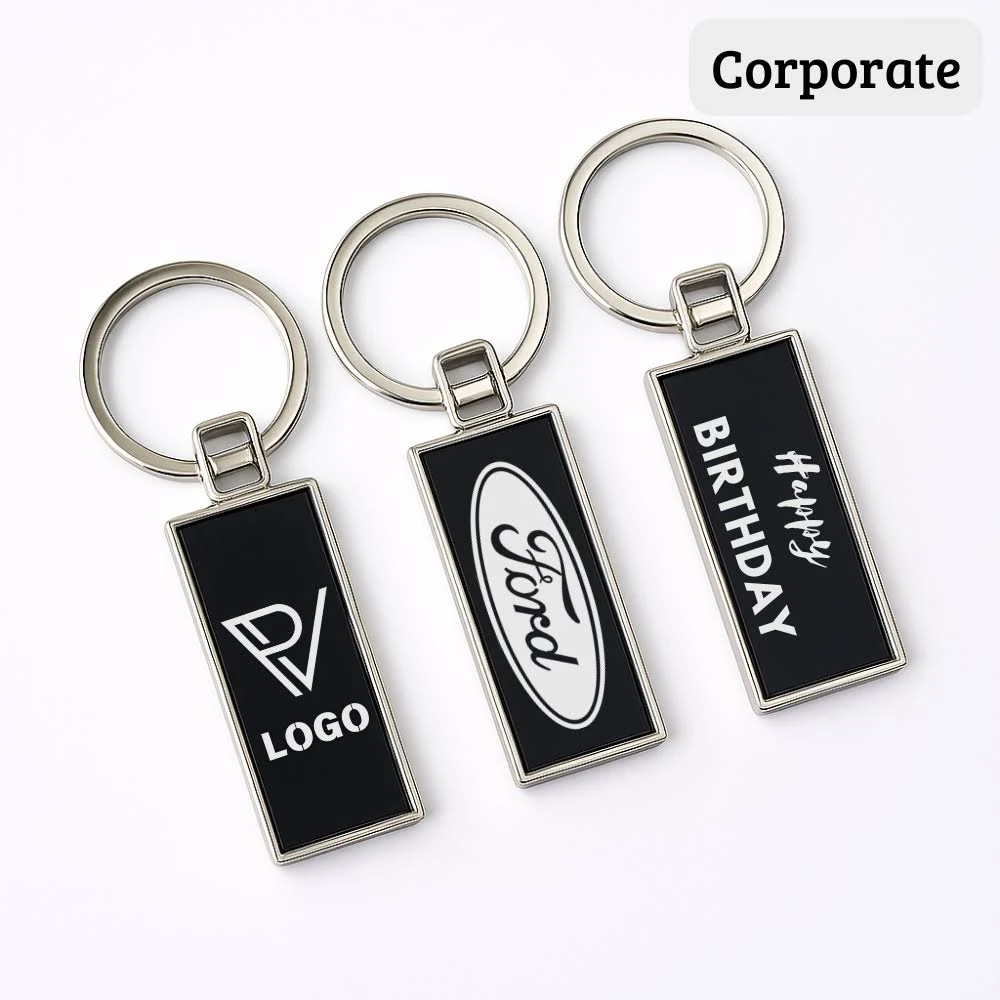 Rectangle Keychains view 3