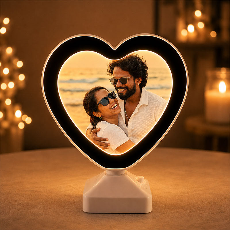 Mini Magic Photo Lamp — Heart