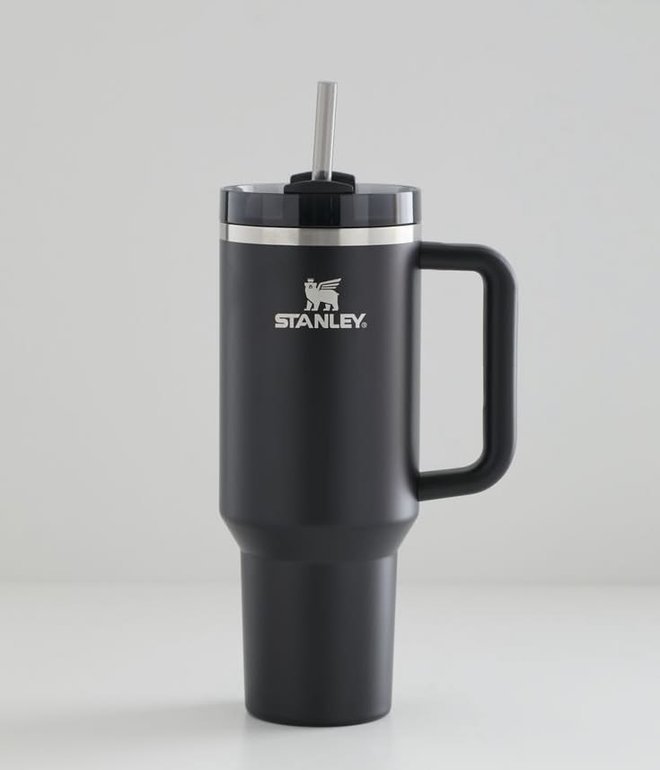 1200ml Stanley Mug (Black) view 2