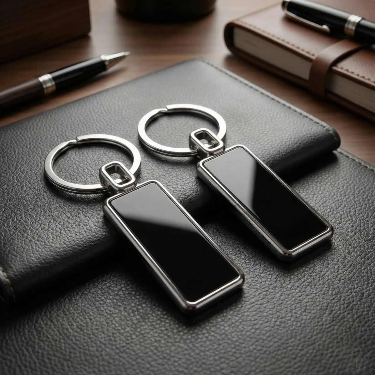 Rectangle Keychains view 4