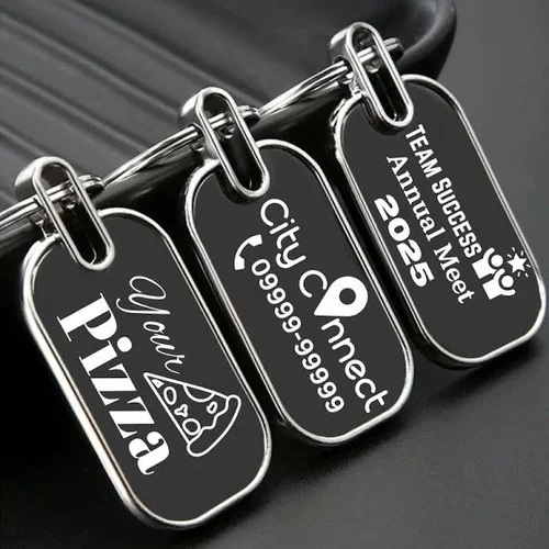 Rectangle Keychains view 7