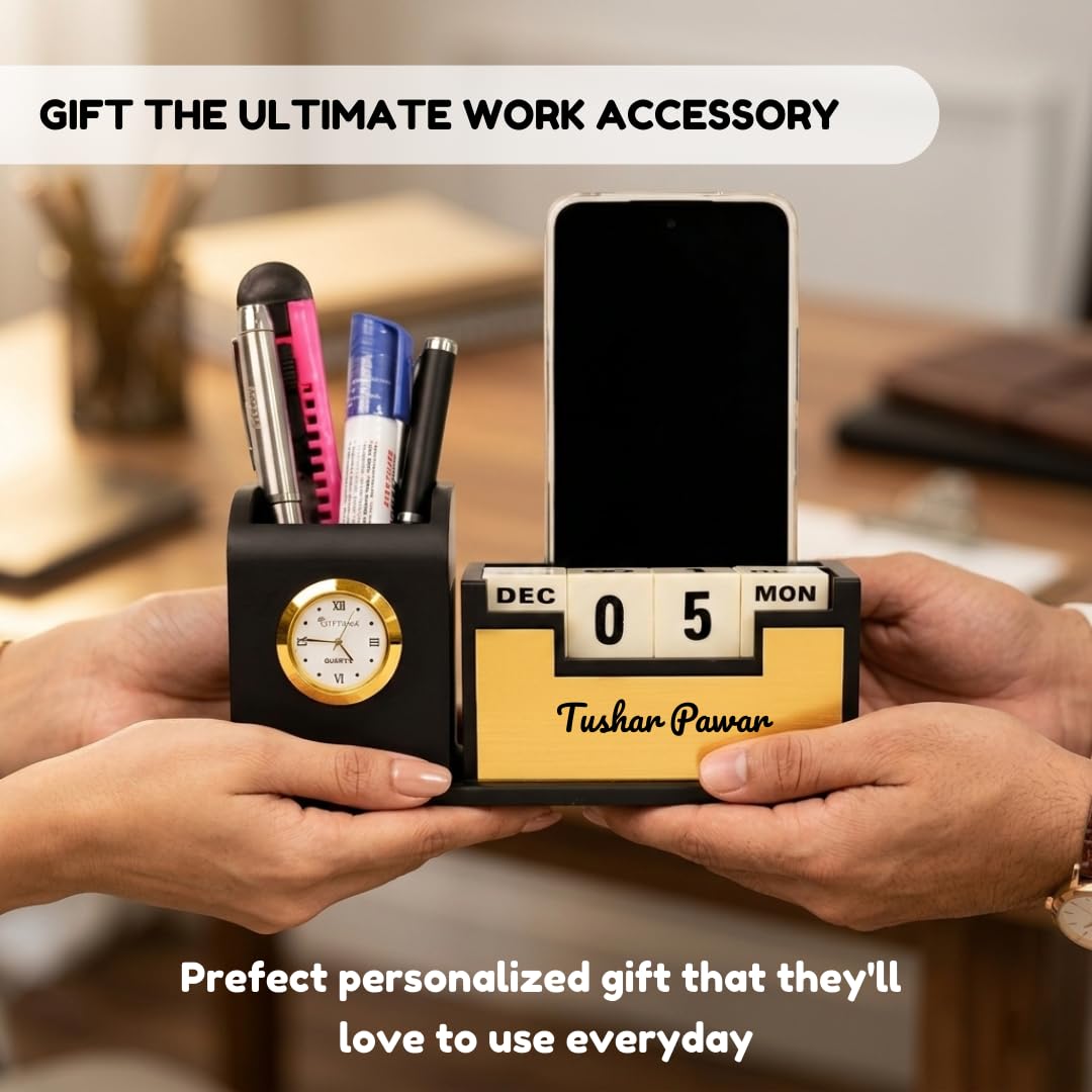 Desk Organizer (Black) view 3