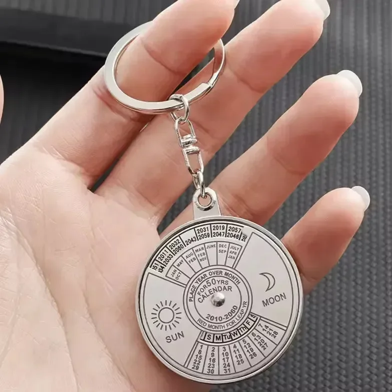 Lifetime Calendar Keychain