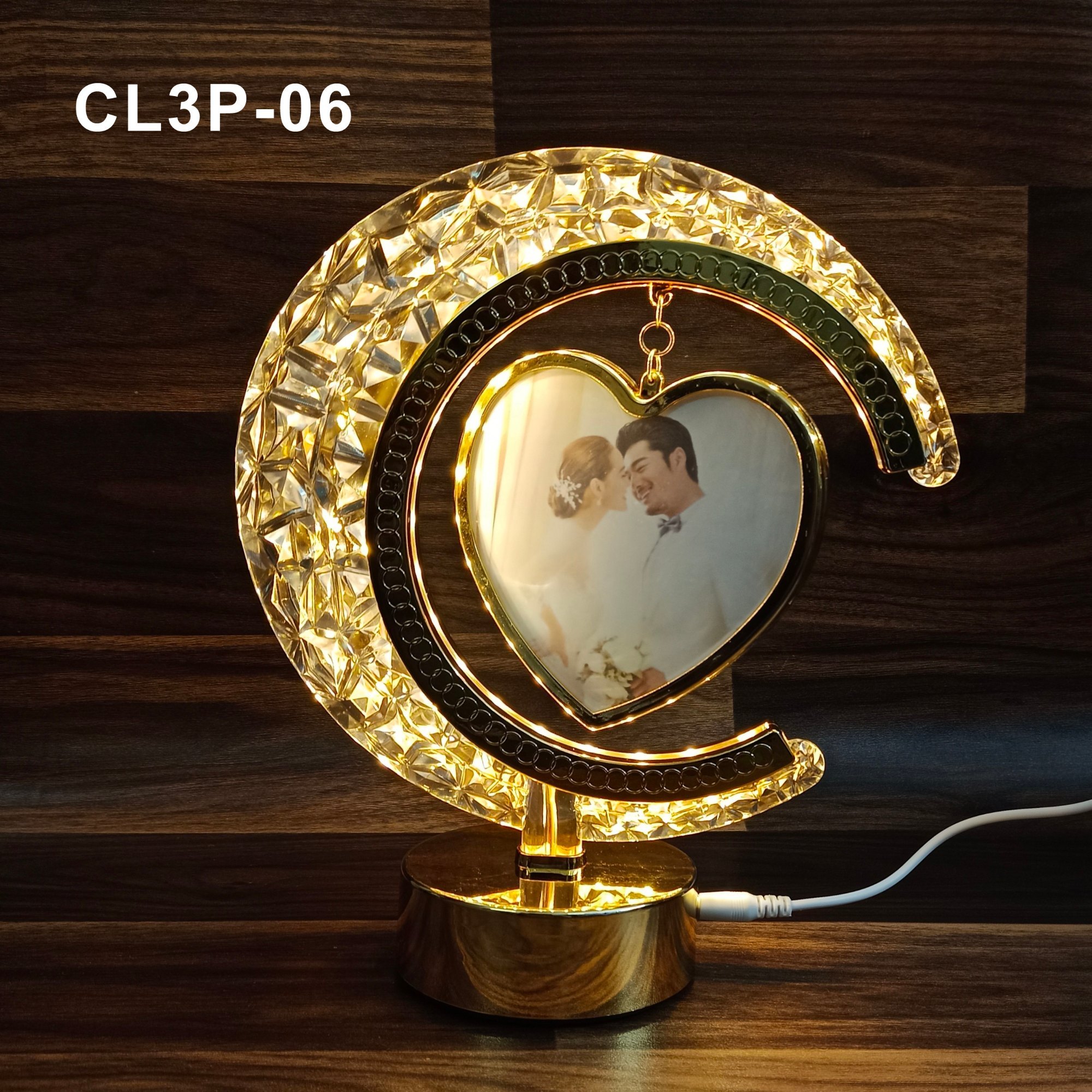 Moon Crystal Photo Lamp