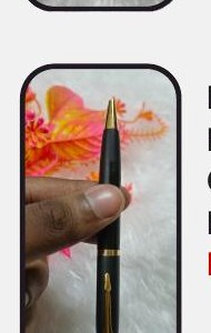 Parker Fusion Matte Black Pen (Slim)